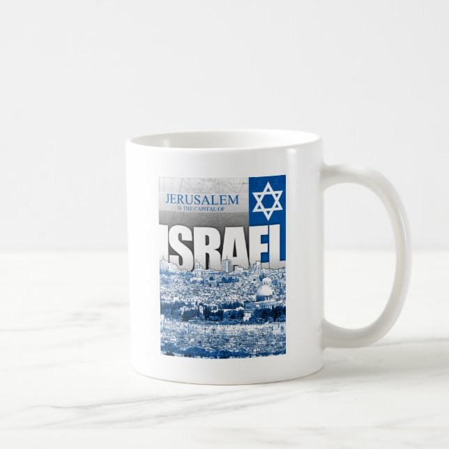 Jerusalem, Israel Coffee Mug (Right)