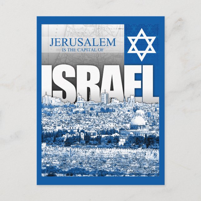 Jerusalem, Israel Postcard (Front)
