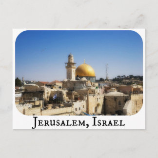 Jerusalem, Israel Postcard
