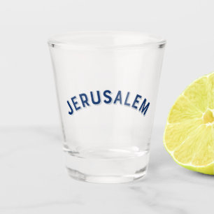 Jerusalem Isreal Shot Glass