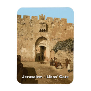 Jerusalem - Lions' Gate Magnet