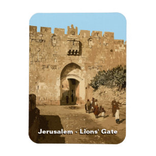 Jerusalem - Lions' Gate Magnet