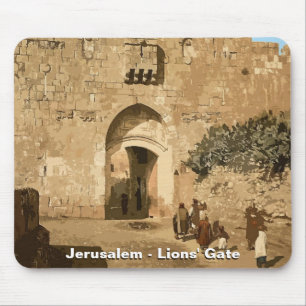 Jerusalem - Lions' Gate Mouse Pad