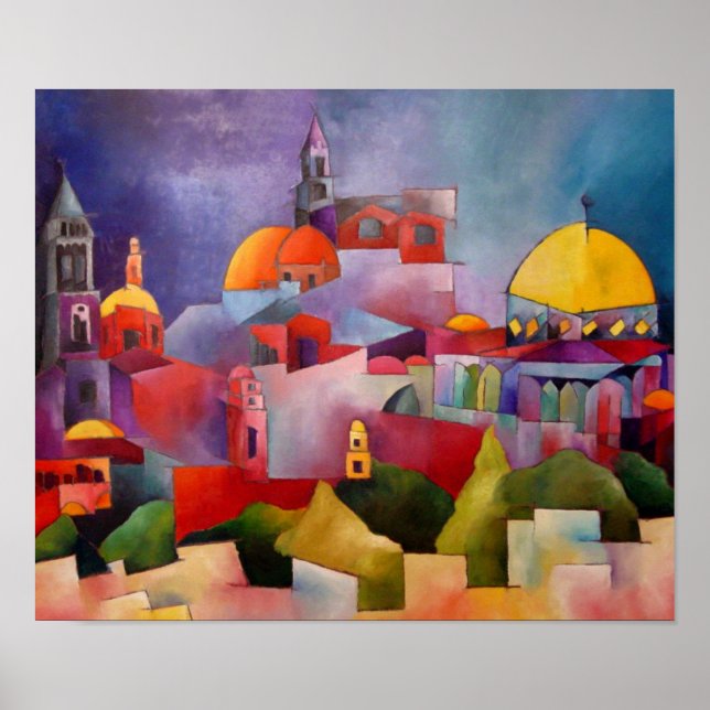 Jerusalem of Gold Poster (Front)