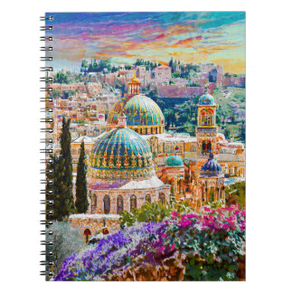 Jerusalem Old City Paint Journal