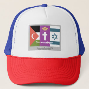 Jerusalem Peace Flag Hat