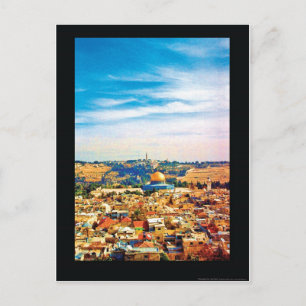 jerusalem postcard