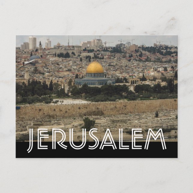 Jerusalem Postcard (Front)