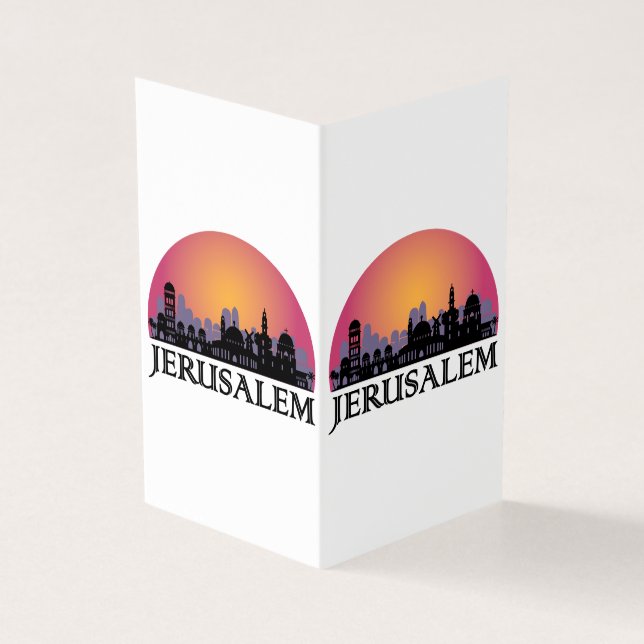 Jerusalem Skyline - Israel Travel (Outside)