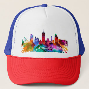 Jerusalem Skyline Trucker Hat