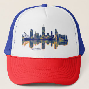 Jerusalem Skyline Trucker Hat