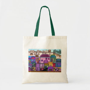 Jerusalem Tapestry Canvas Tote
