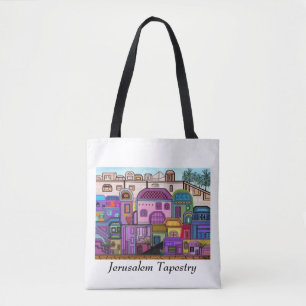 Jerusalem Tapestry Tote Bag