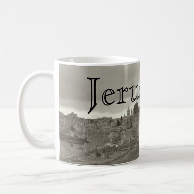 Jerusalem_The Holy City Coffee Mug  (Left)