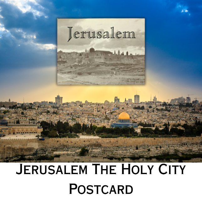 Jerusalem_The Holy City Postcard (Jerusalem_The Holy City Postcards)