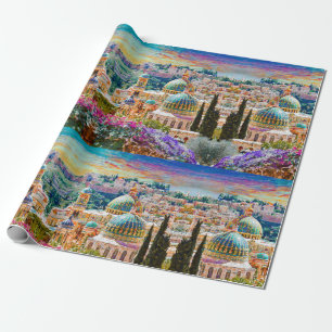 Jerusalem, The Holy City Wrapping Paper