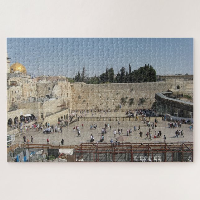 Jerusalem - The Wailing Wall - 20x30 - 1014 pcs. Jigsaw Puzzle (Horizontal)