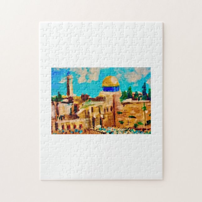 Jerusalem, The Wailing Wall Jigsaw Puzzle (Vertical)