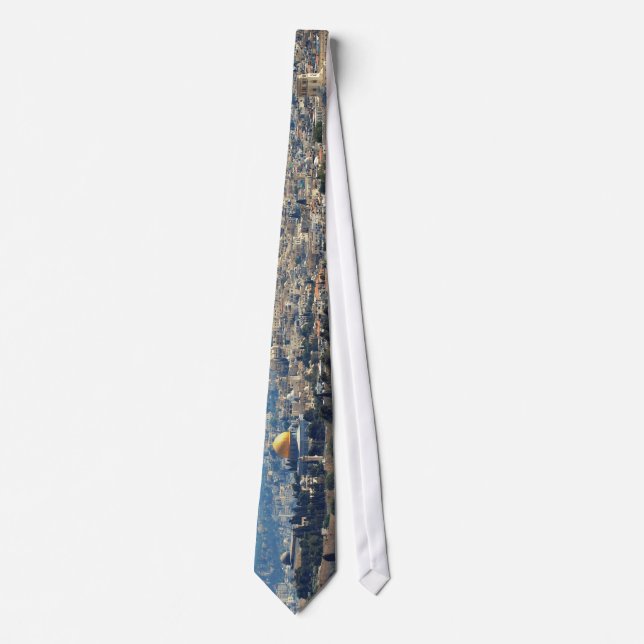 Jerusalem tie, panoramic view tie (Front)