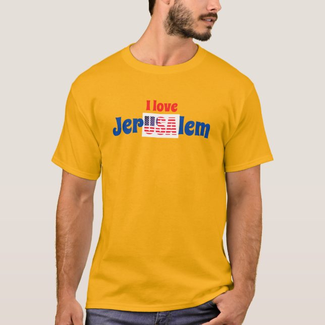 Jerusalem USA T-Shirt (Front)