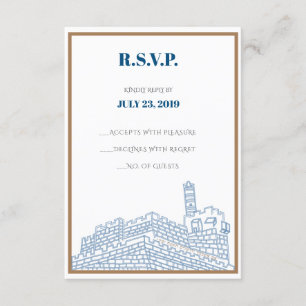 Jerusalem Walls RSVP CARDS