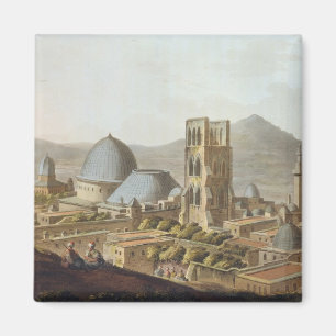 Jerusalem with the Church of the Holy Sepulchre, p Magnet