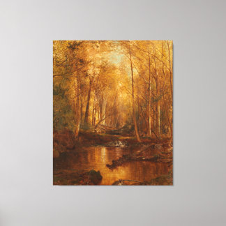 JERVIS McENTEE - Autumn in the Catskills - 1873 - Canvas Print