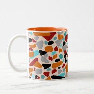 Jesmonite Terrazo Seemless Two-Tone Coffee Mug