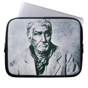 Jesse Chisholm (b/w photo) Laptop Sleeve