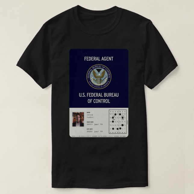 Jesse Faden FBC ID - Control Sticker.png T-Shirt (Design Front)