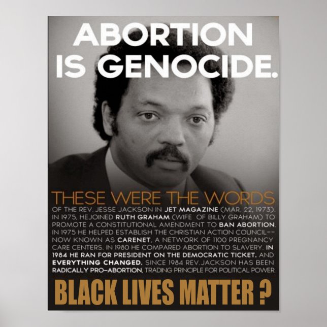 Jesse Jackson Poster (Front)