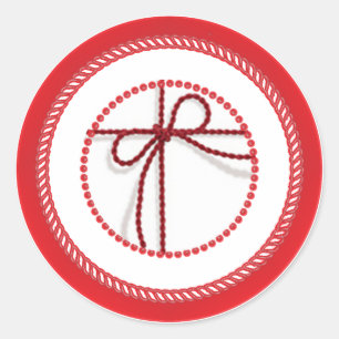 Jesse Tree Scarlet Thread Sticker
