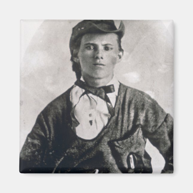 Jesse Woodson James (b/w photo) Magnet (Front)