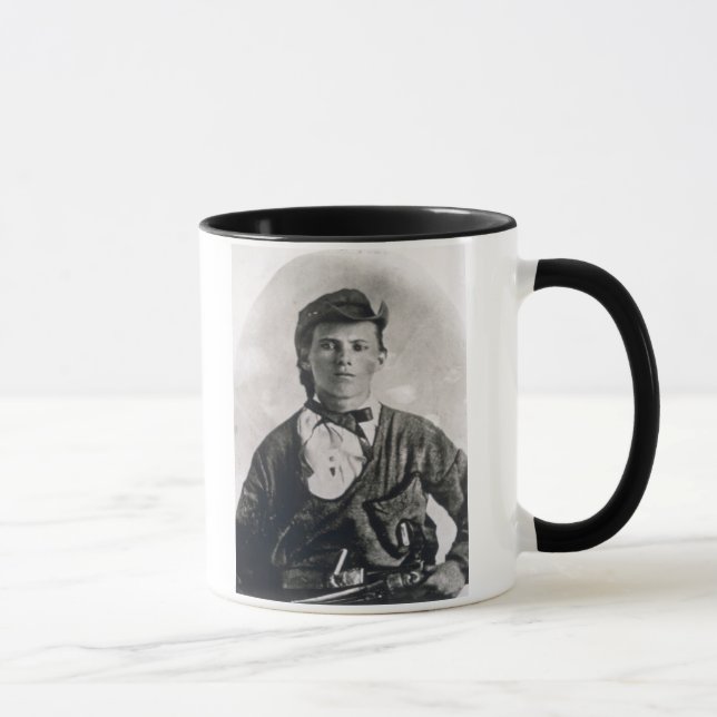 Jesse Woodson James (b/w photo) Mug (Right)