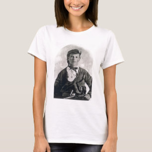 Jesse Woodson James (b/w photo) T-Shirt