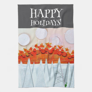 JESSICA ANNE FRANK "WINTER"  TEA TOWEL