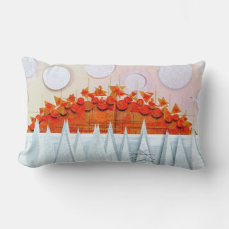 JESSICA ANNE FRANK "WINTER" Thank You Card Lumbar Cushion