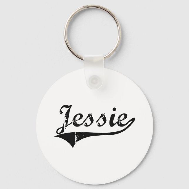 Jessie Classic Style Name Key Ring (Front)