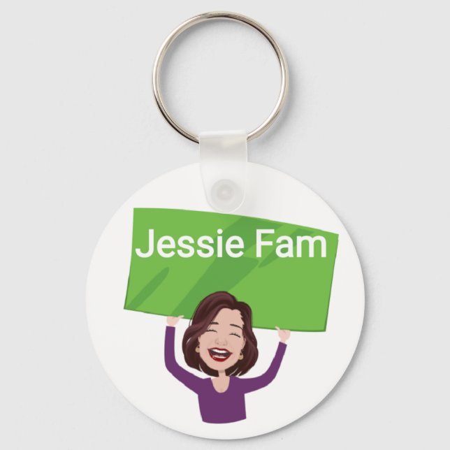 Jessie Fam Keychain (Front)