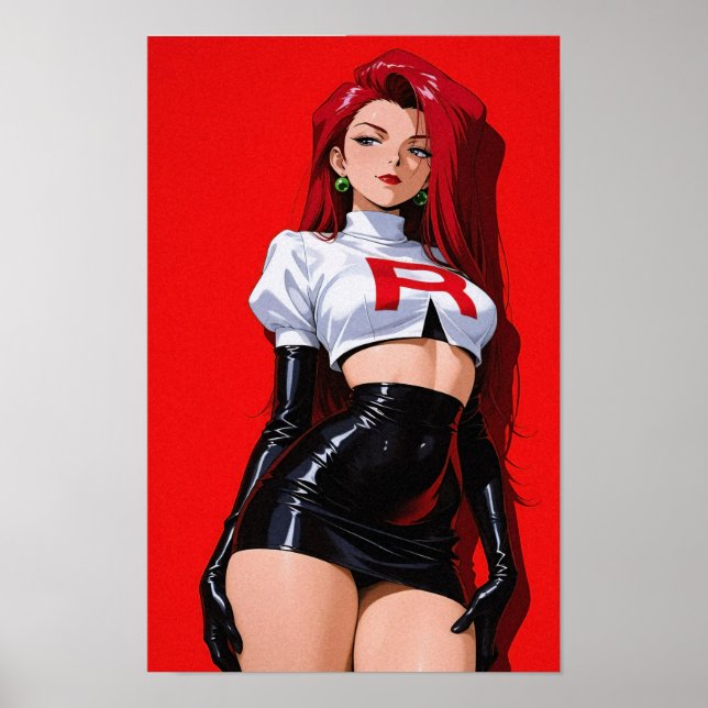 Jessie team rocket poster (Front)