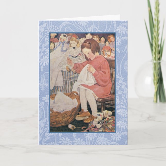 Jessie Wilcox Smith artwork. Card (Front)