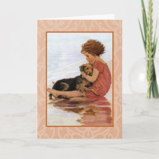 Jessie Wilcox Smith artwork. Card