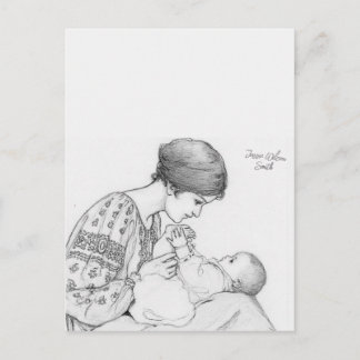 Jessie Wilcox Smith Newborn Colour Me Postcard