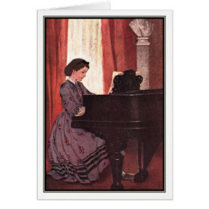 Jessie Willcox Smith - Beth at the Piano