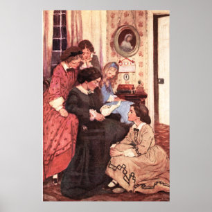 Jessie Willcox Smith - The Letter Poster