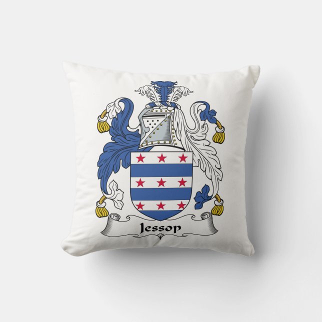 Jessop Family Crest Cushion (Front)