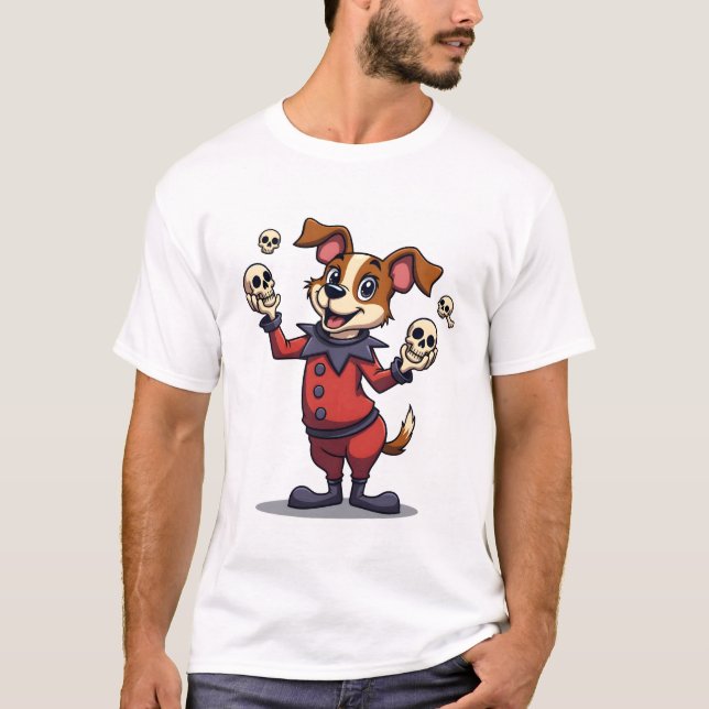 Jester Jack Russell T-Shirt (Front)