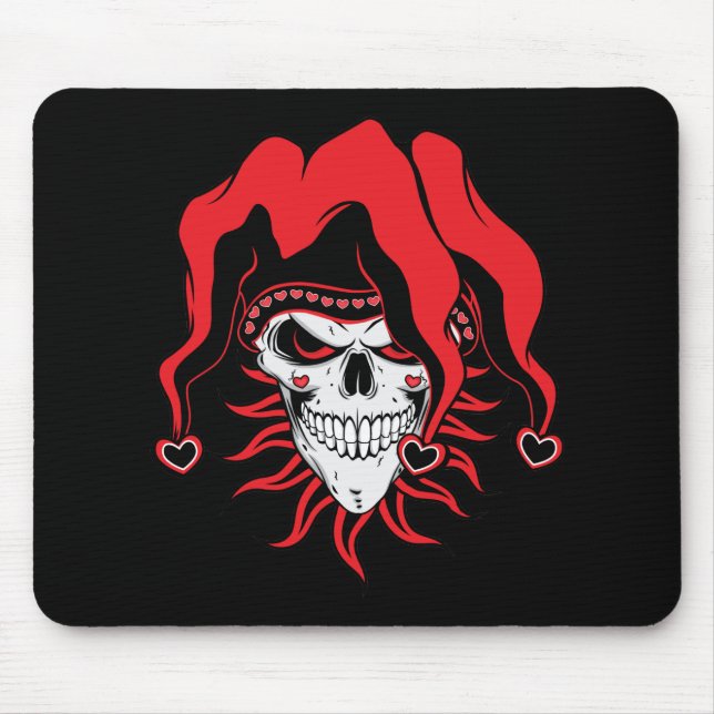 Jester of Love Mouse Pad (Front)