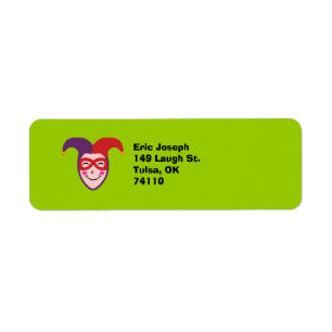 Jester Return Address Label