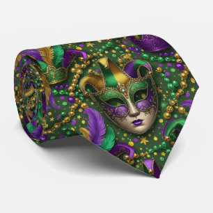 Jester Royale Mardi Gras Tie